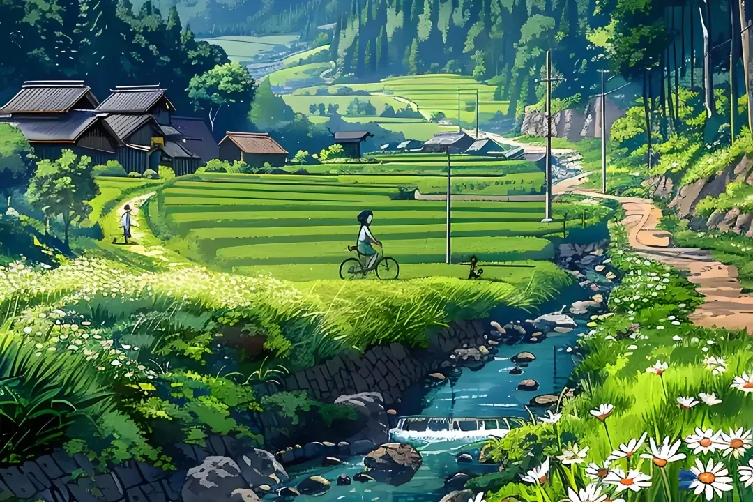 宫崎骏风格唯美壁纸