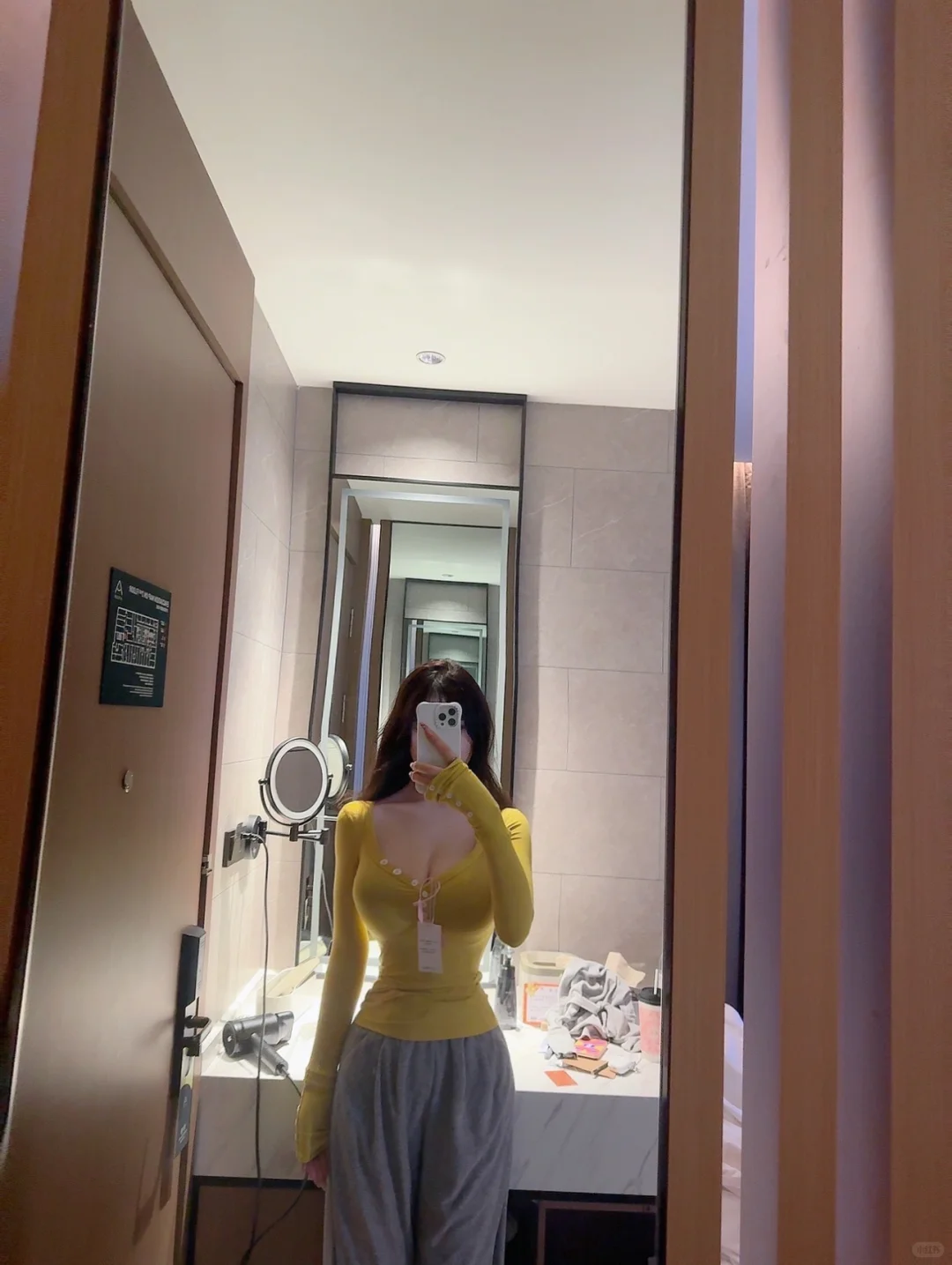 这么舒服的黄色今天穿了～