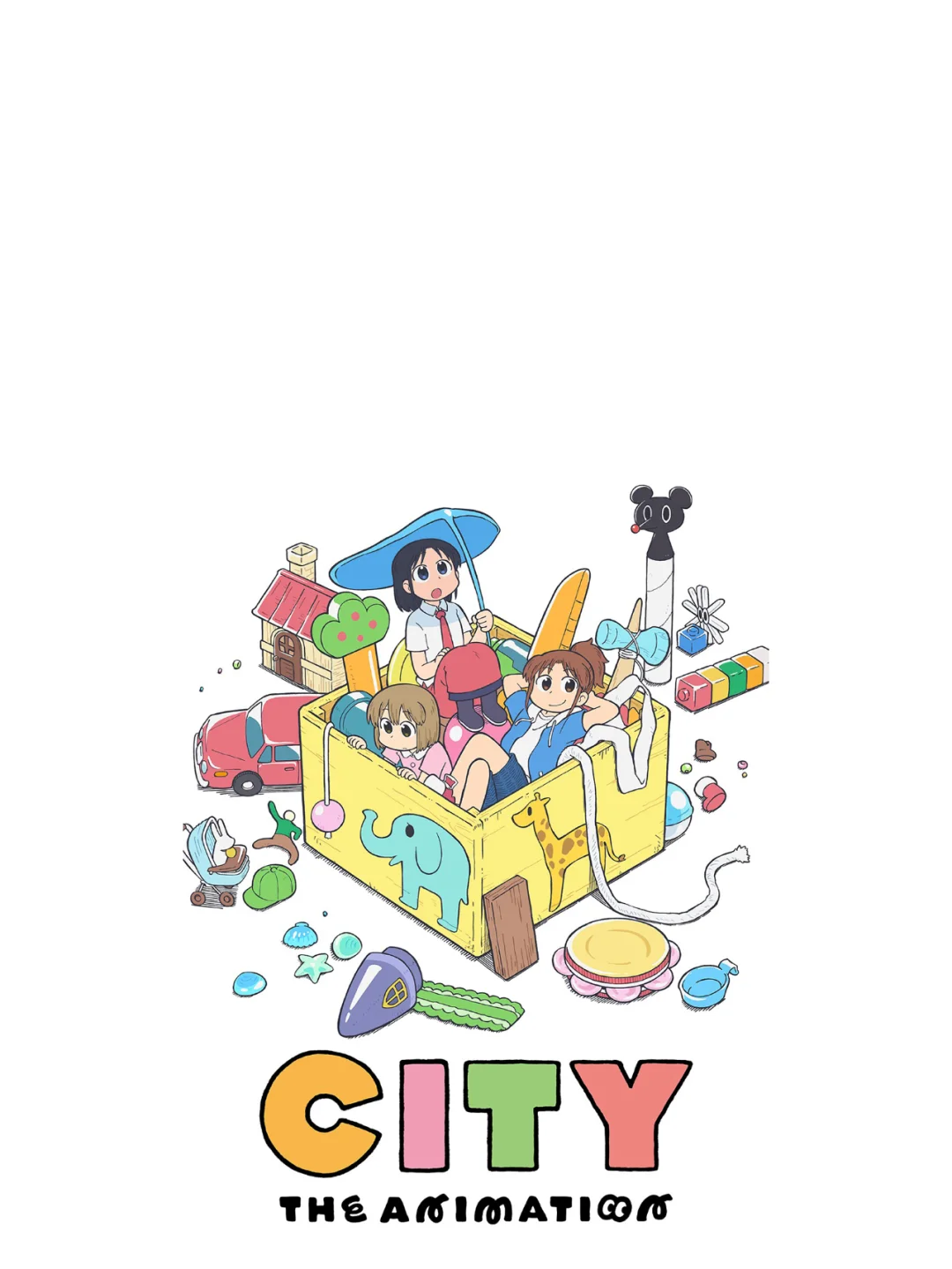 壁纸丨《日常》作者原作《CITY》动画化决定