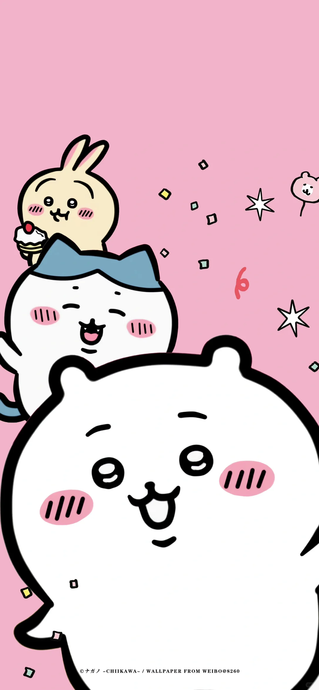 太可爱了！哪位麻麻还没有换chiikawa壁纸？？