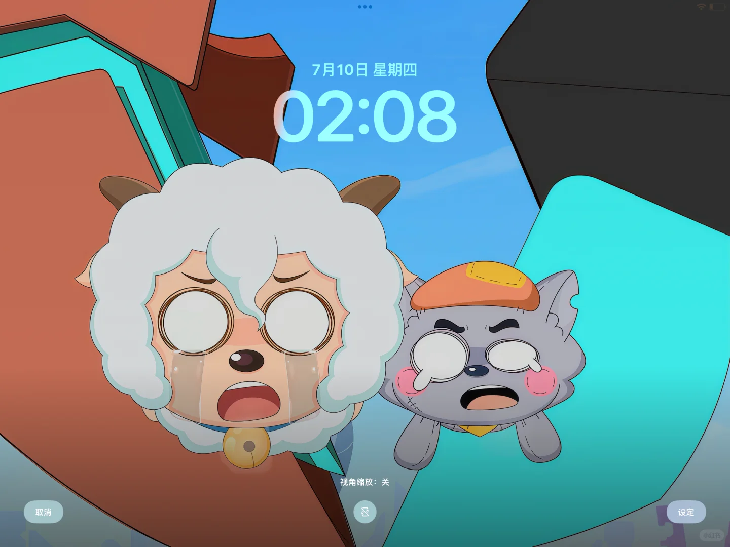 iPad壁纸｜喜羊羊与灰太狼