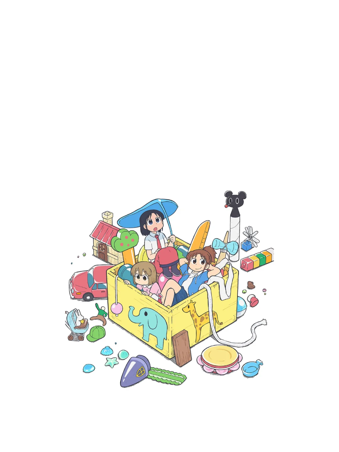 壁纸丨《日常》作者原作《CITY》动画化决定