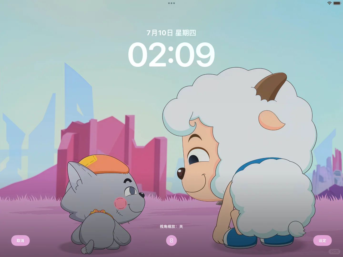 iPad壁纸｜喜羊羊与灰太狼