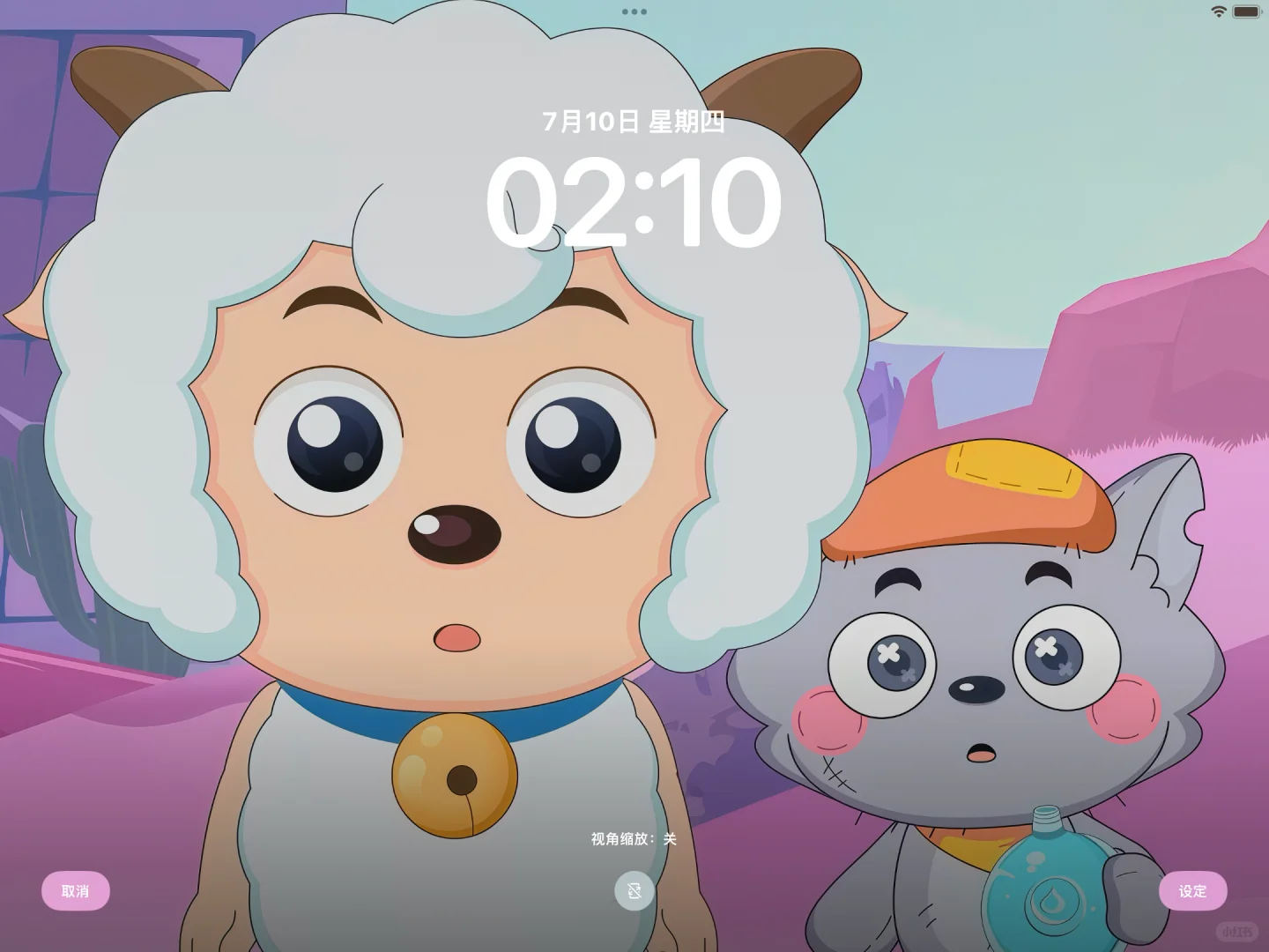 iPad壁纸｜喜羊羊与灰太狼