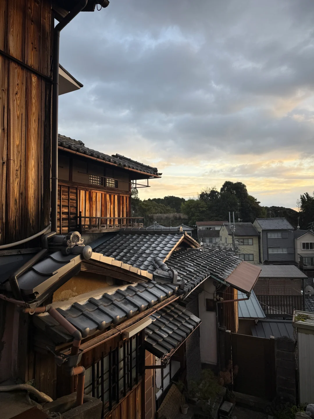 京都的日落
