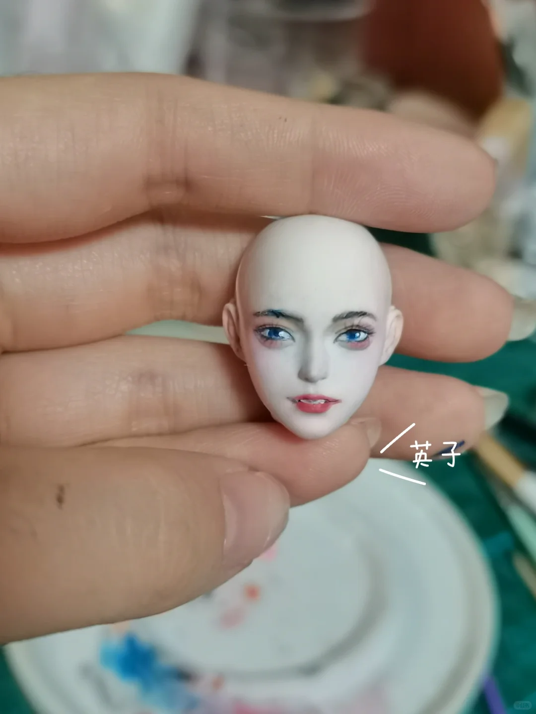 脸模英子‖心意 对比图