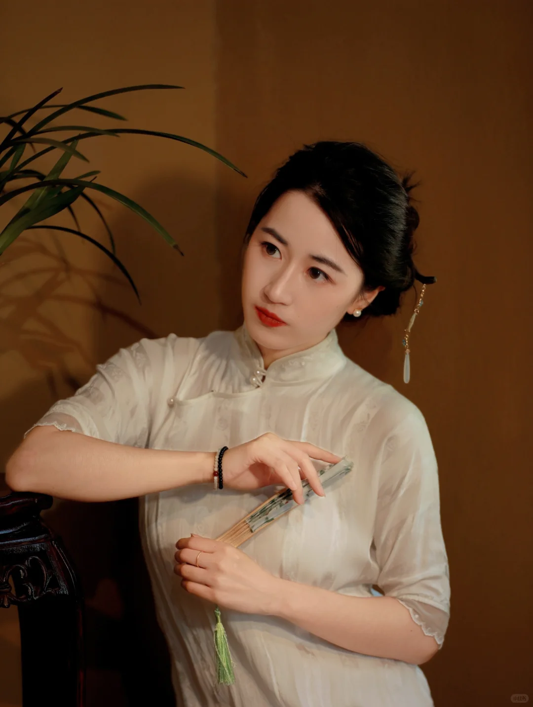 这就是东方美人，温婉典雅，柔美含蓄