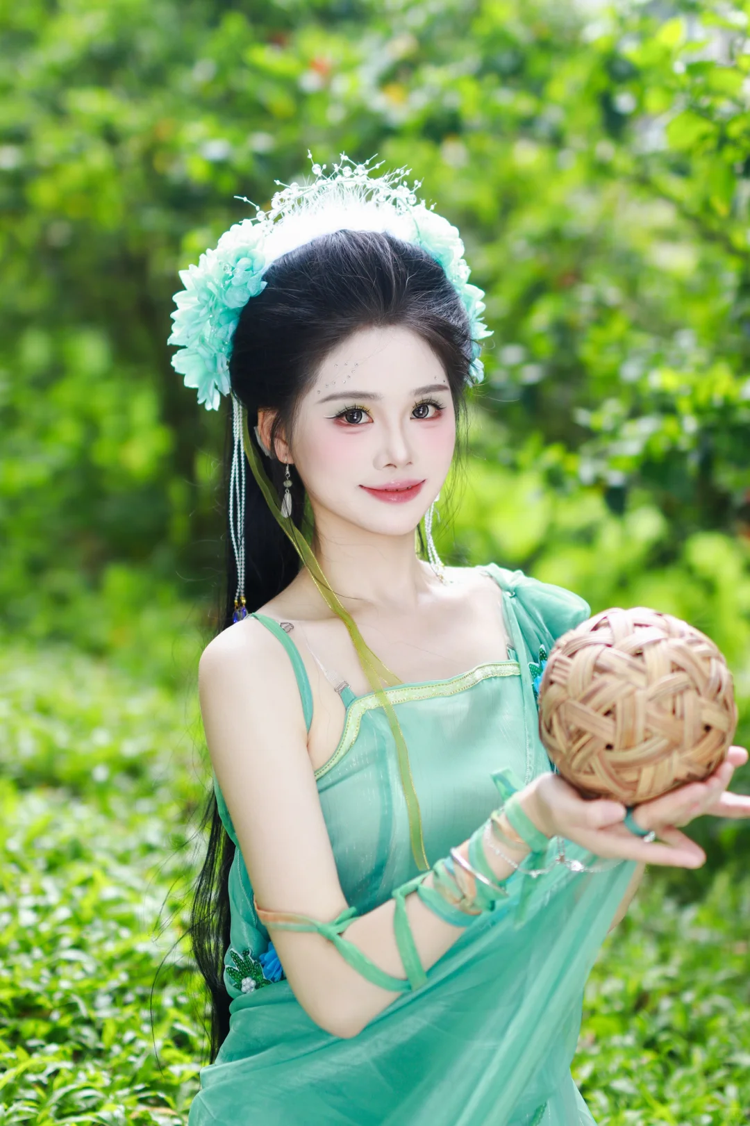 当然要拍最漂亮的青儿啦！！