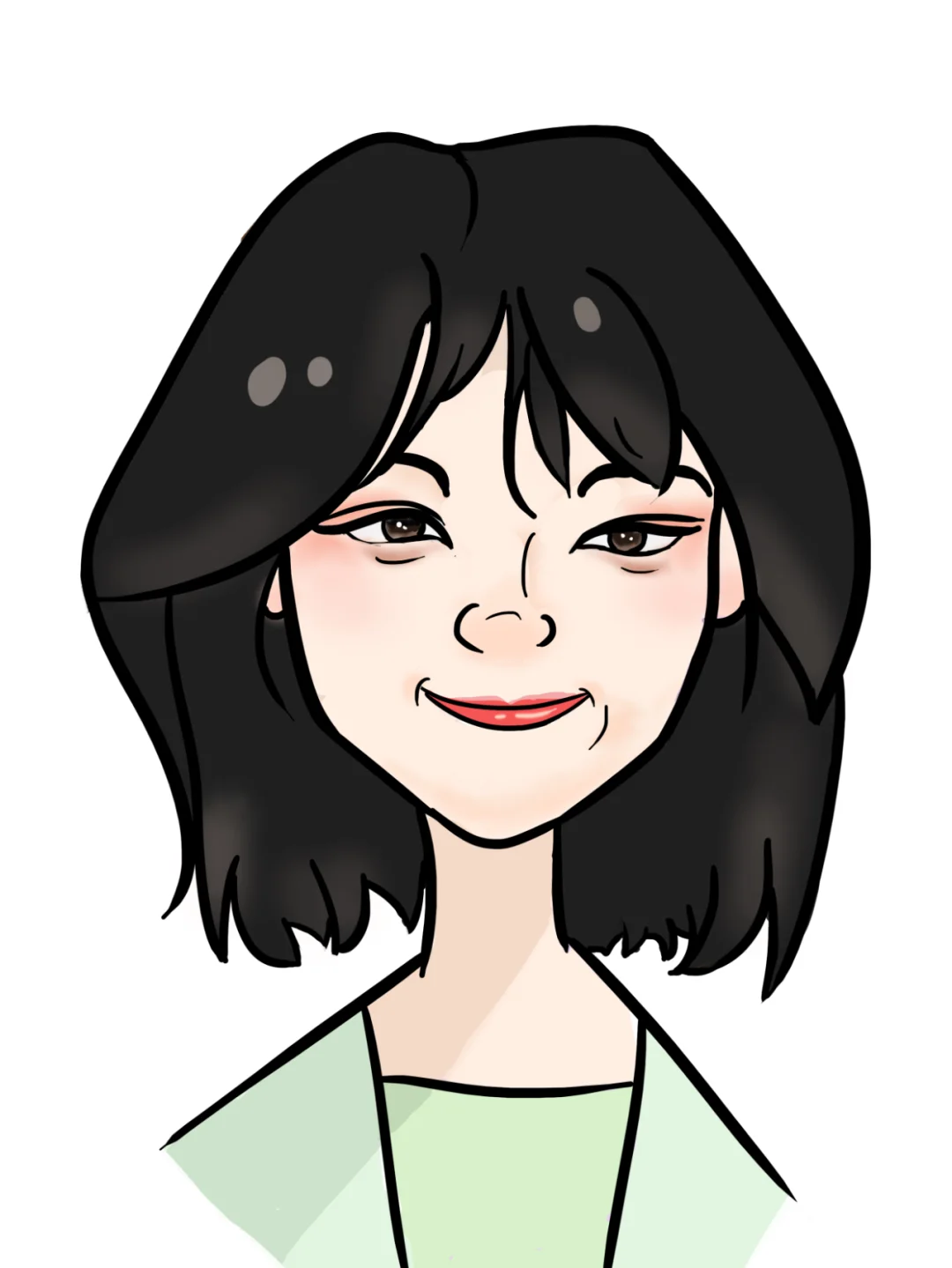 右滑帮她化妆