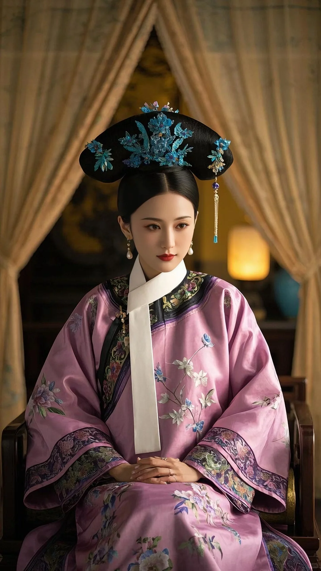 粉色系清宫娘娘簪花🌺（48）
