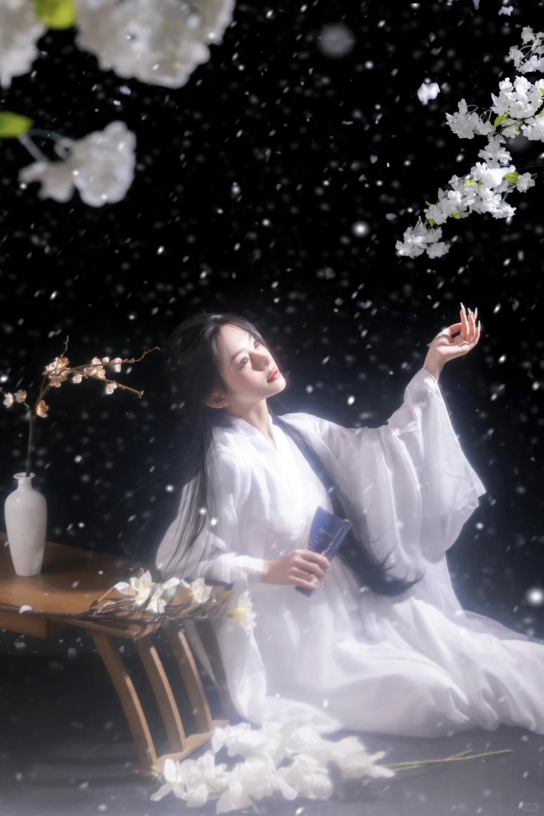 古风写真｜白衣胜雪，仙气飘飘的古风少女