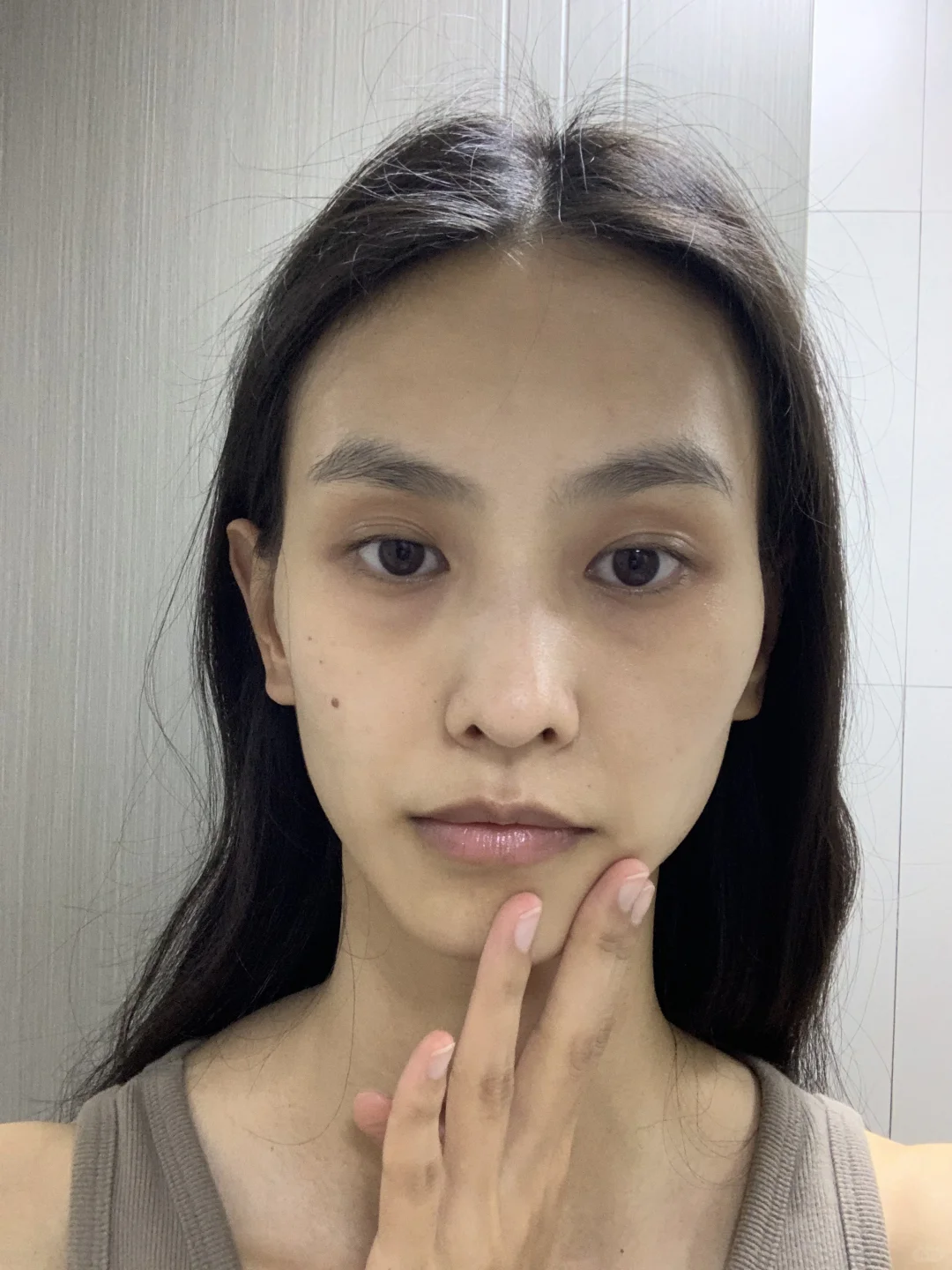 真实的素颜状态