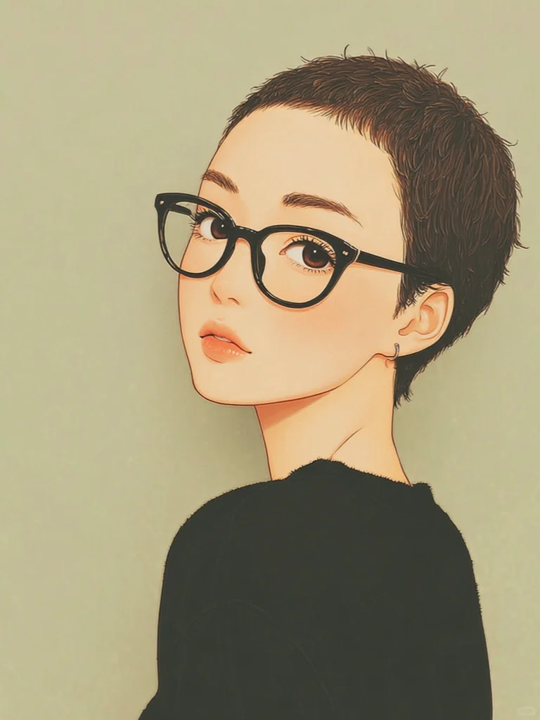 帅气又迷人的女孩纸～