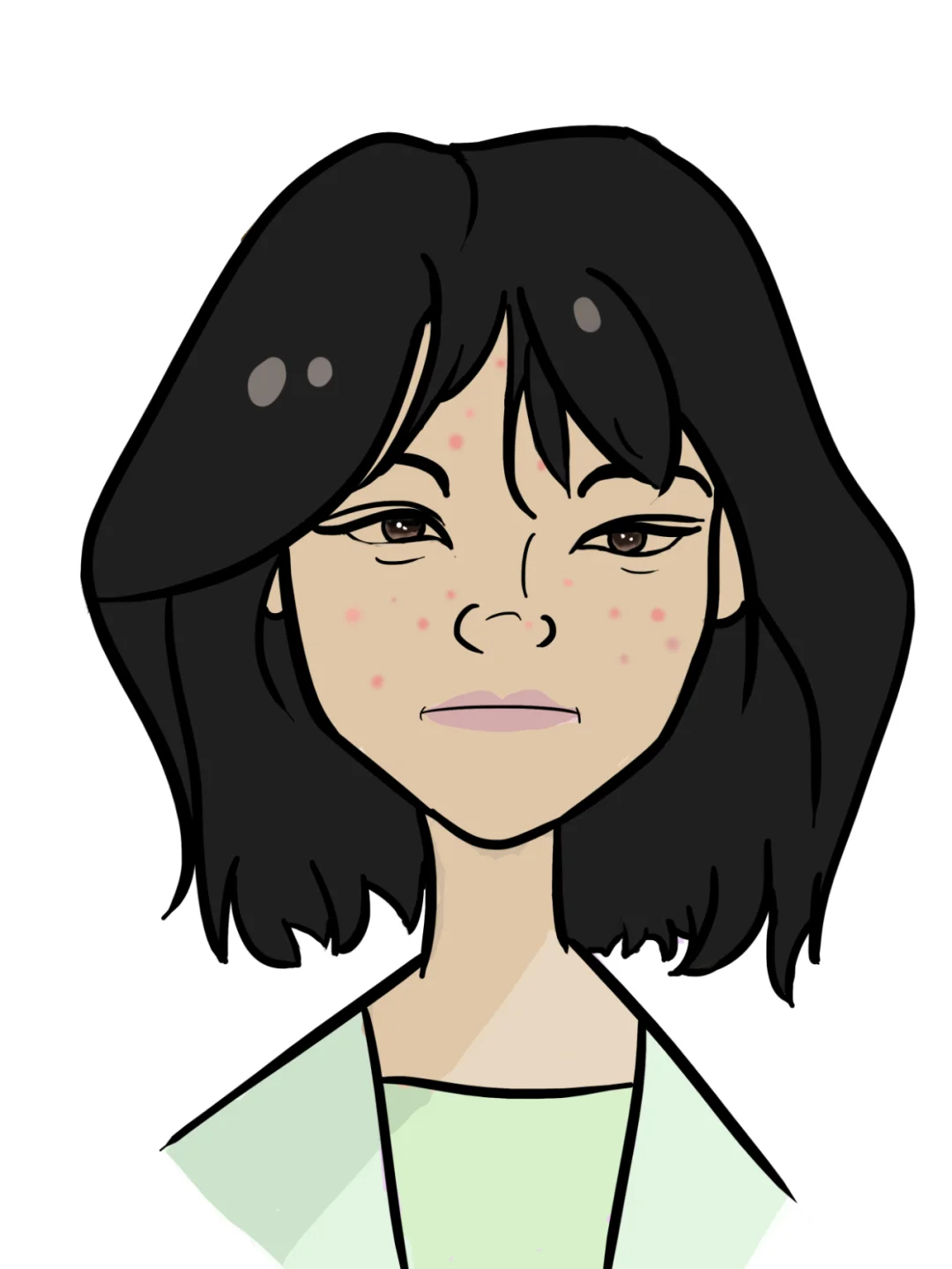 右滑帮她化妆