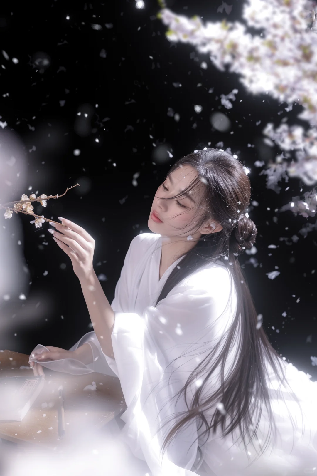 古风写真｜白衣胜雪，仙气飘飘的古风少女