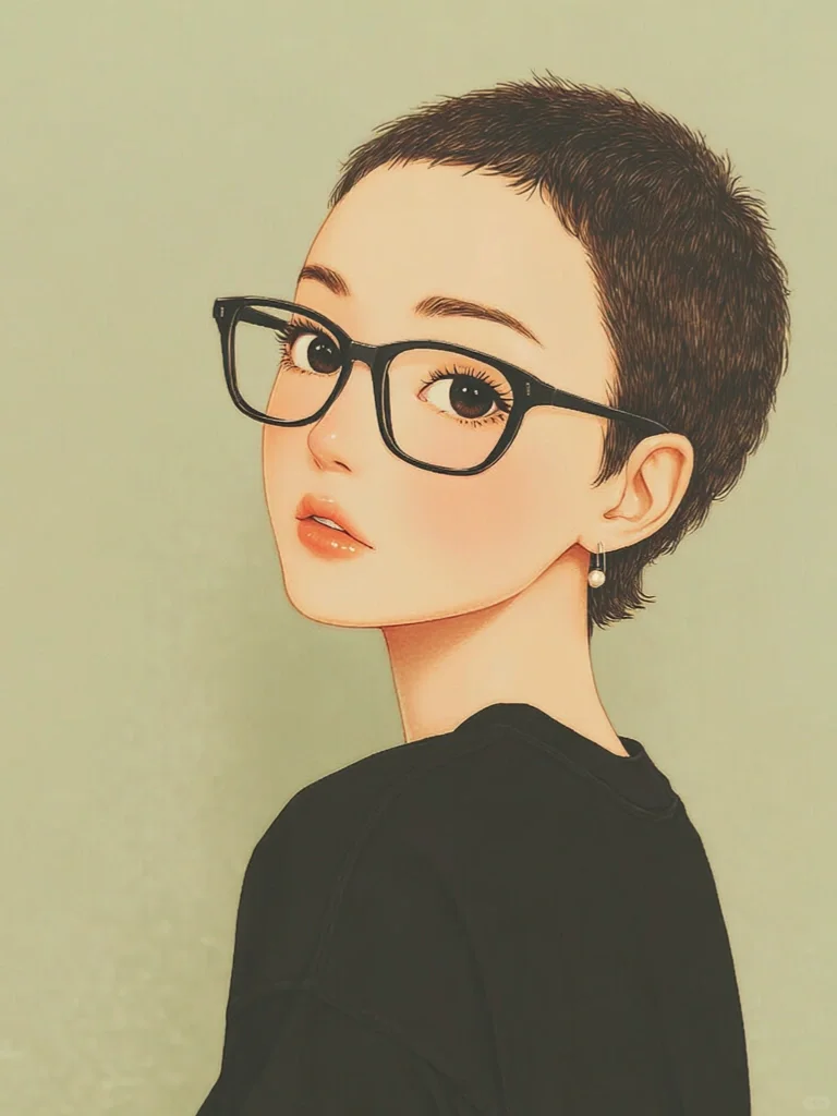 帅气又迷人的女孩纸～