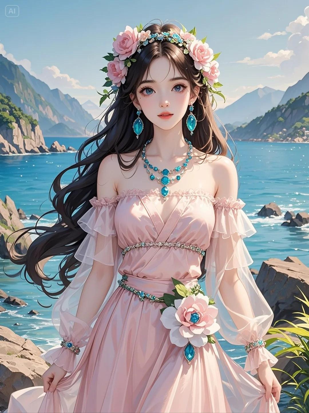 邂逅春日花仙子，美到心巴上啦Ai第286幅