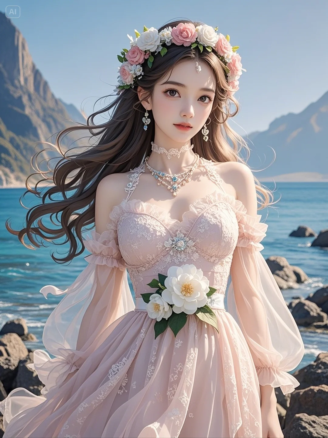 邂逅春日花仙子，美到心巴上啦Ai第286幅