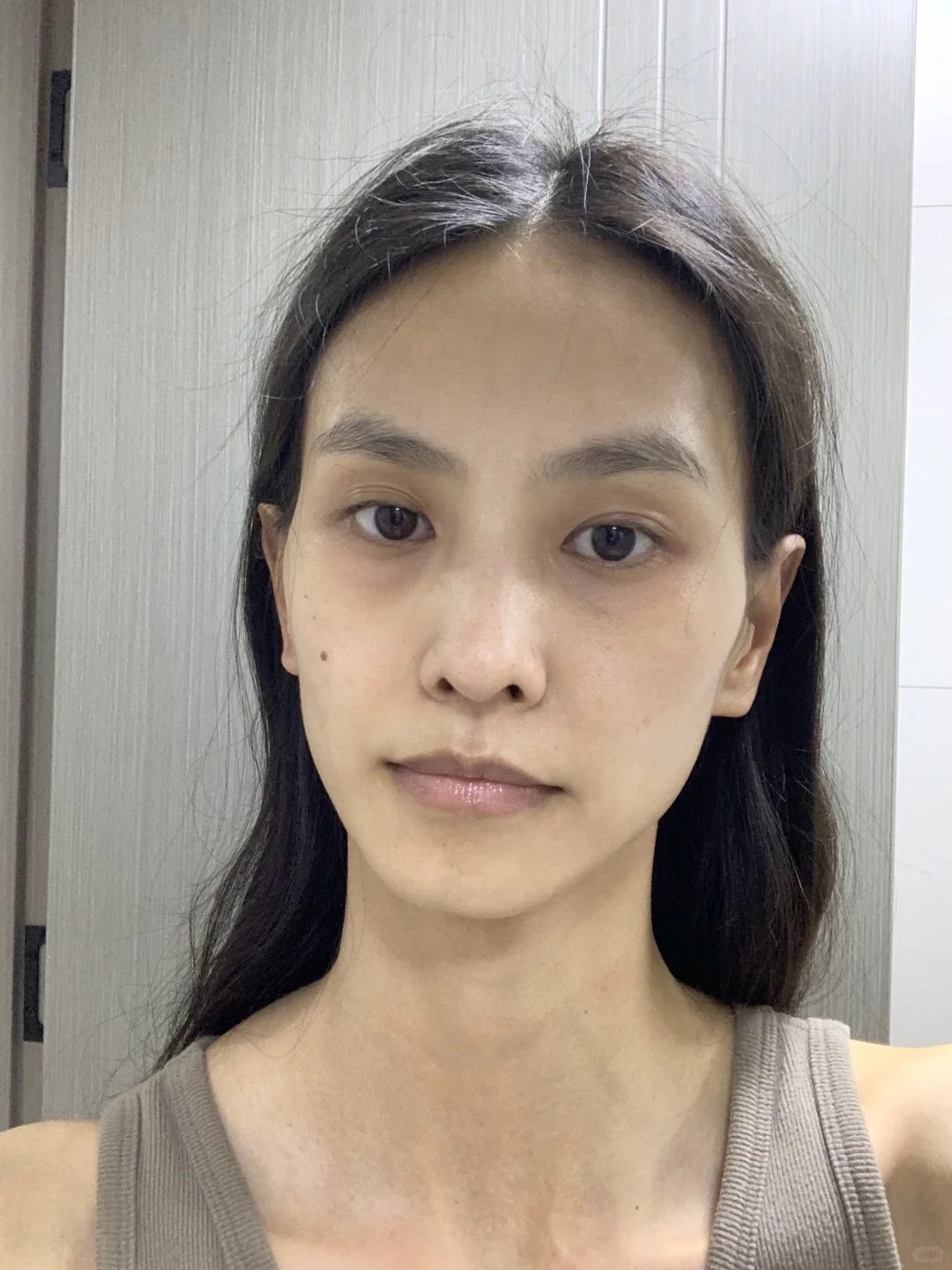 真实的素颜状态