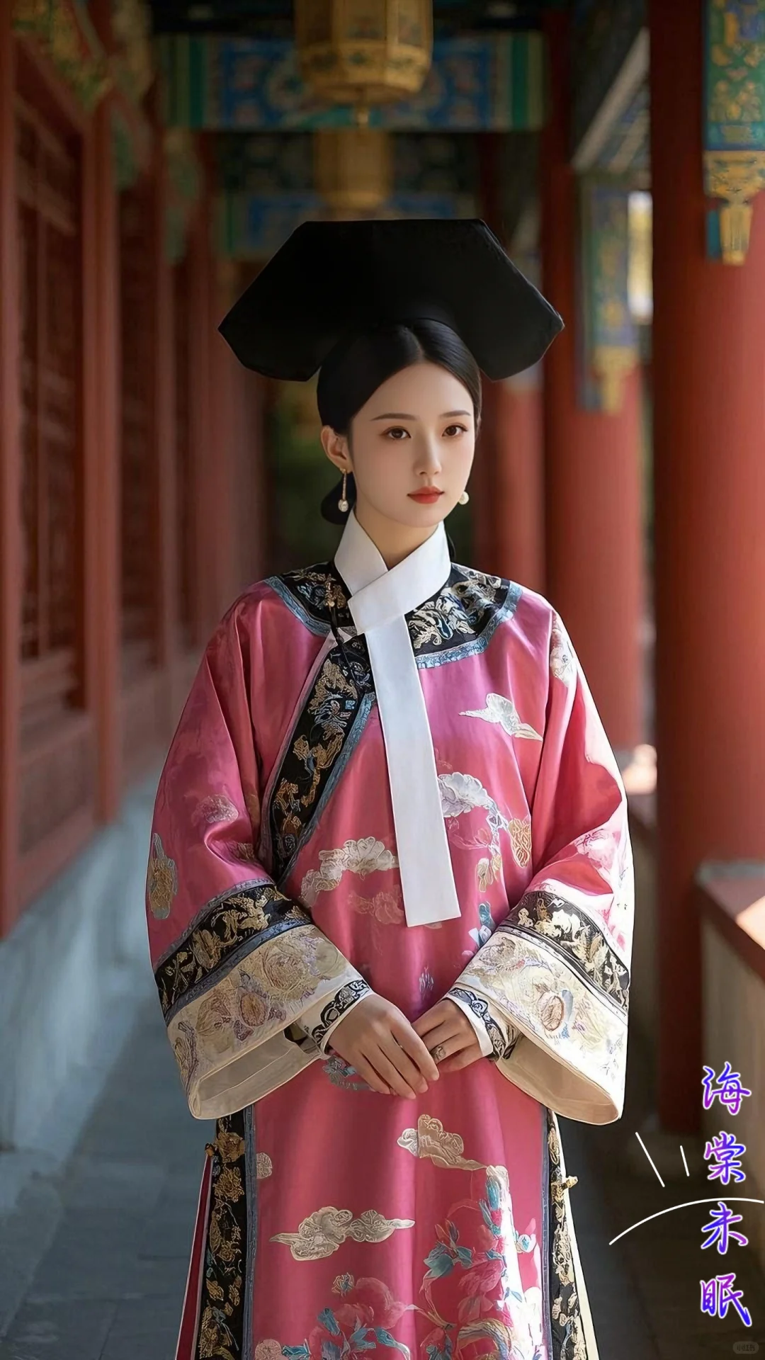 粉色系清宫娘娘簪花🌺（48）