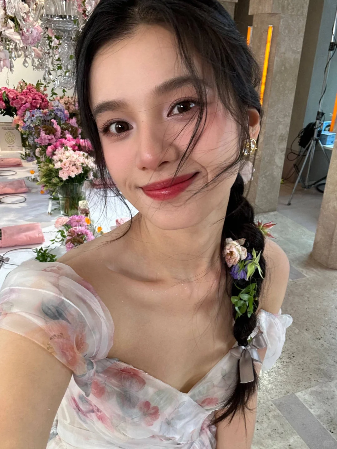 张婧仪好适合拍大头照