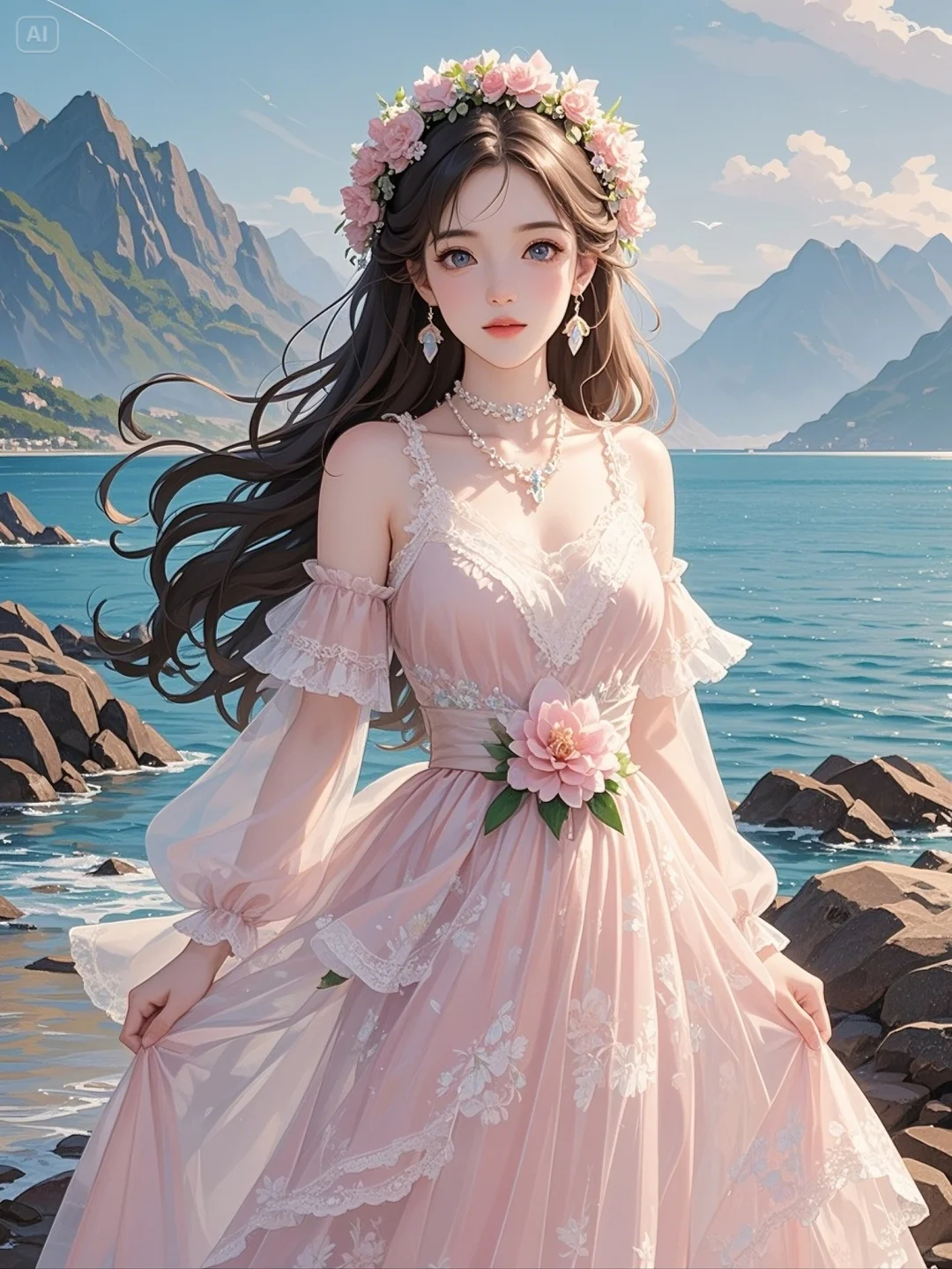 邂逅春日花仙子，美到心巴上啦Ai第286幅