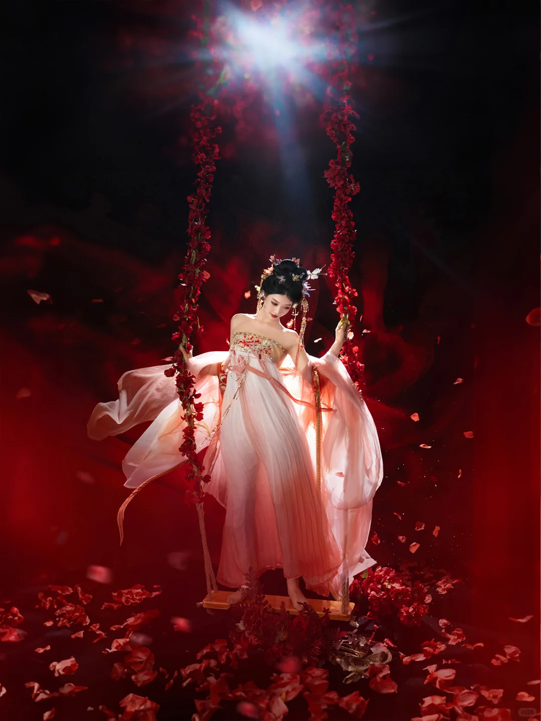 超仙气古风写真花仙子|一场秋千一场梦