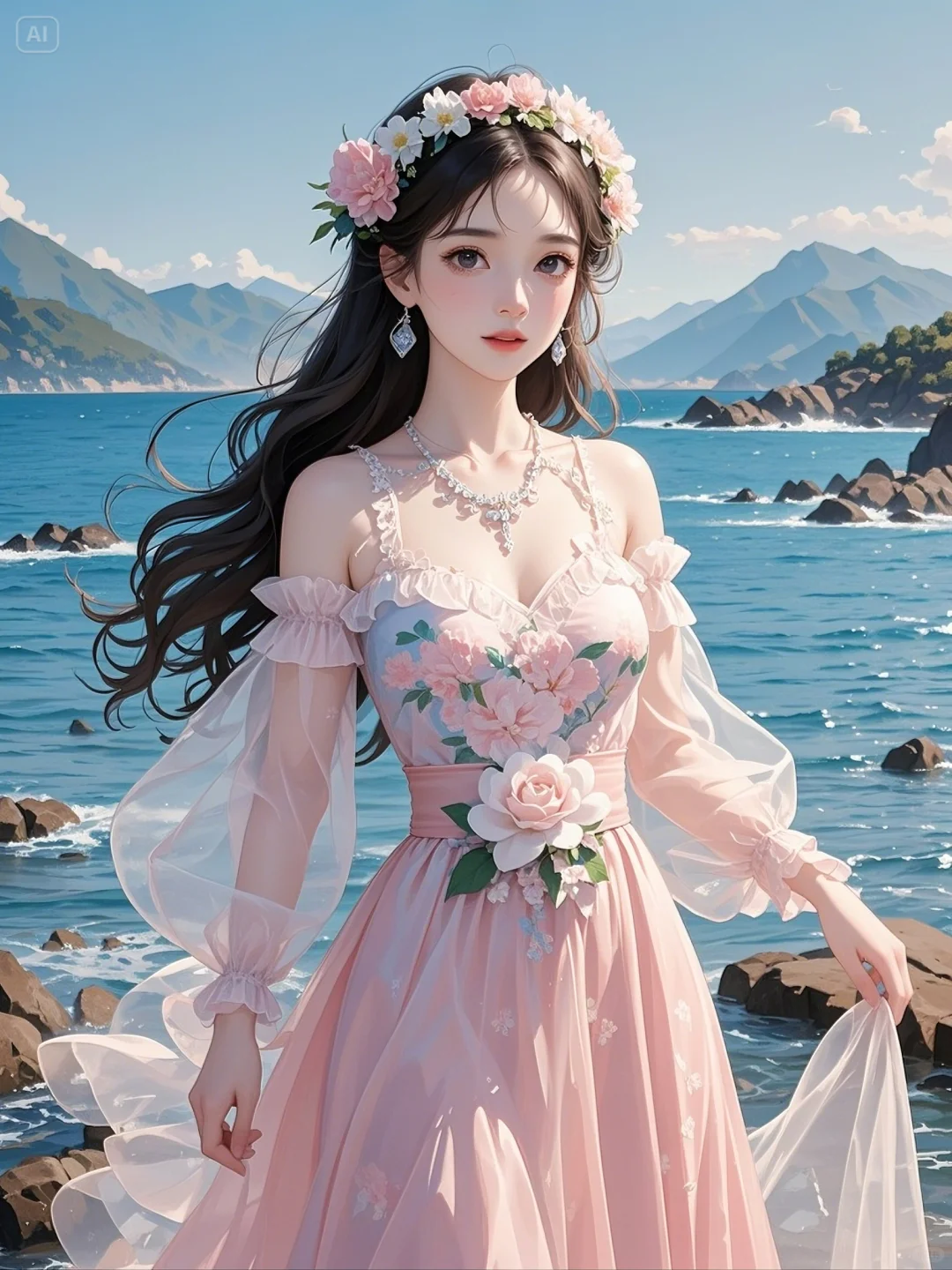 邂逅春日花仙子，美到心巴上啦Ai第286幅