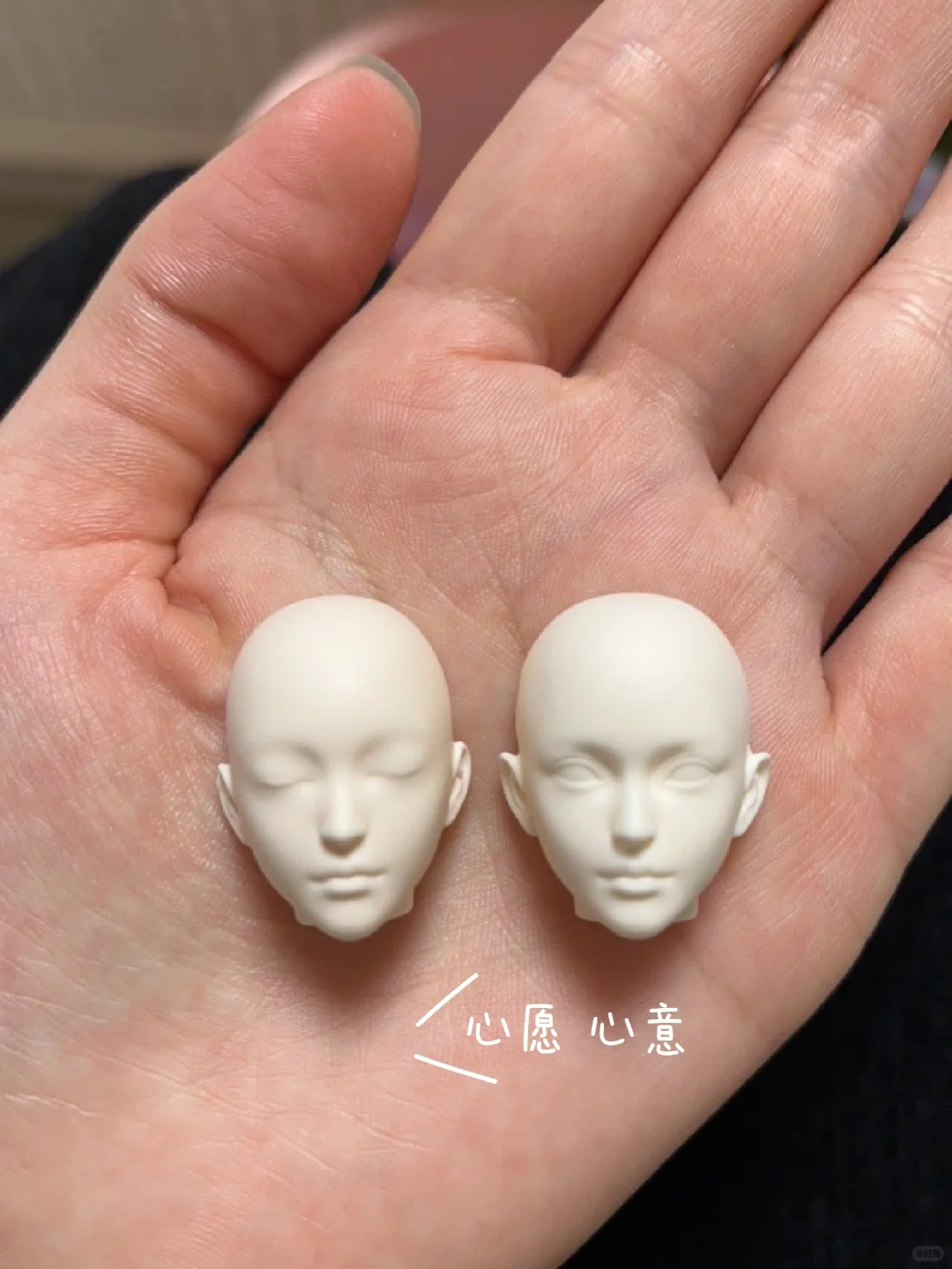 脸模英子‖心意 对比图