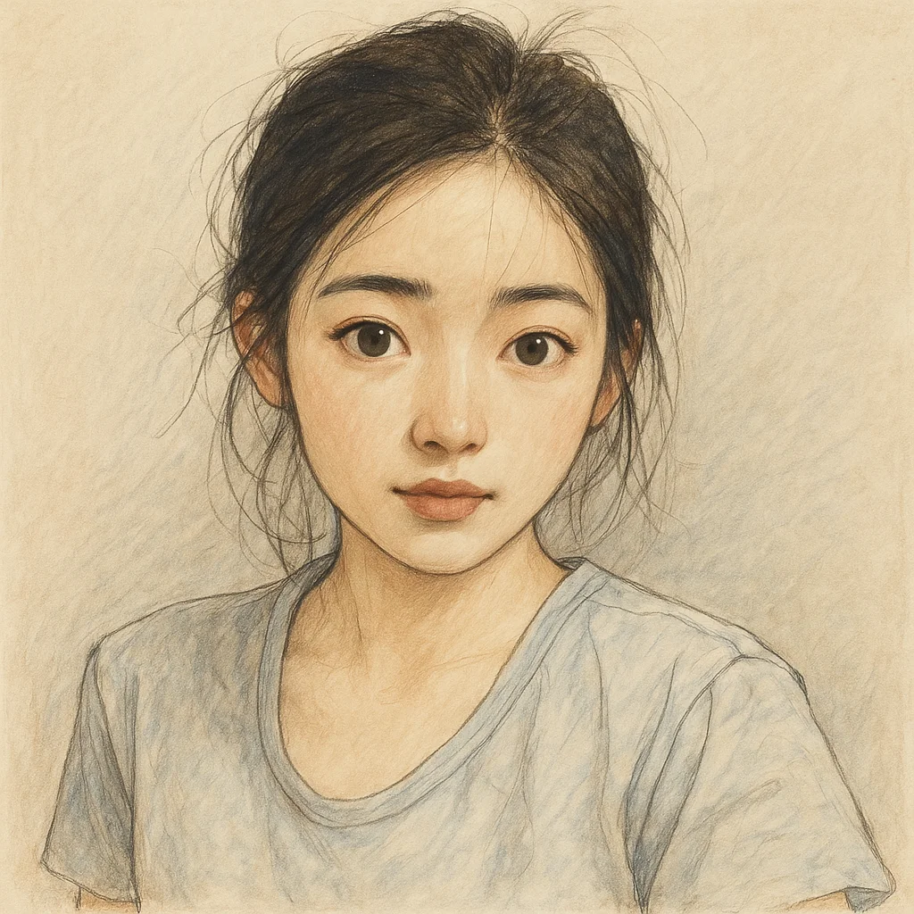 哇，素颜美眉的ai定制，有没有眼前一亮？