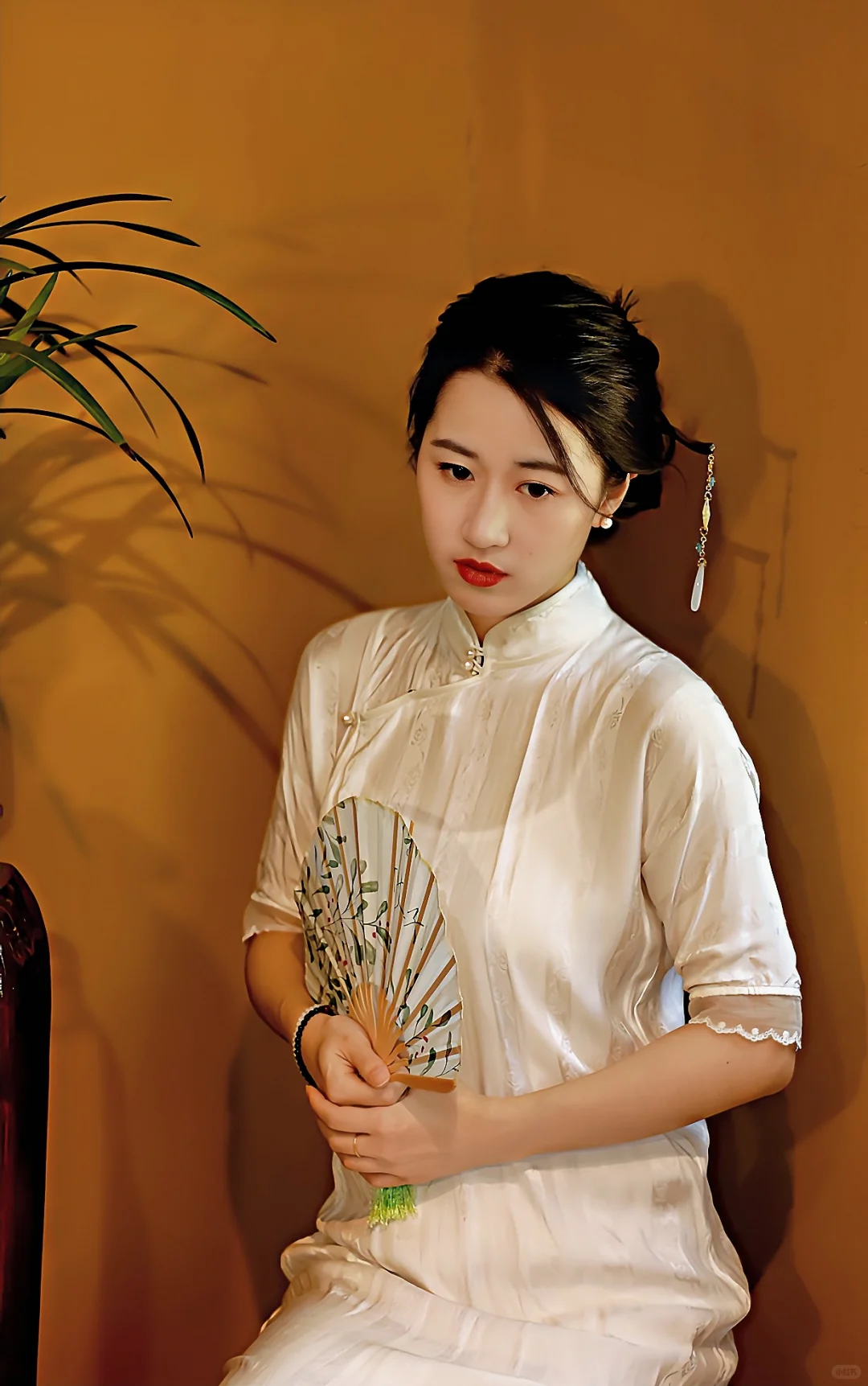 这就是东方美人，温婉典雅，柔美含蓄