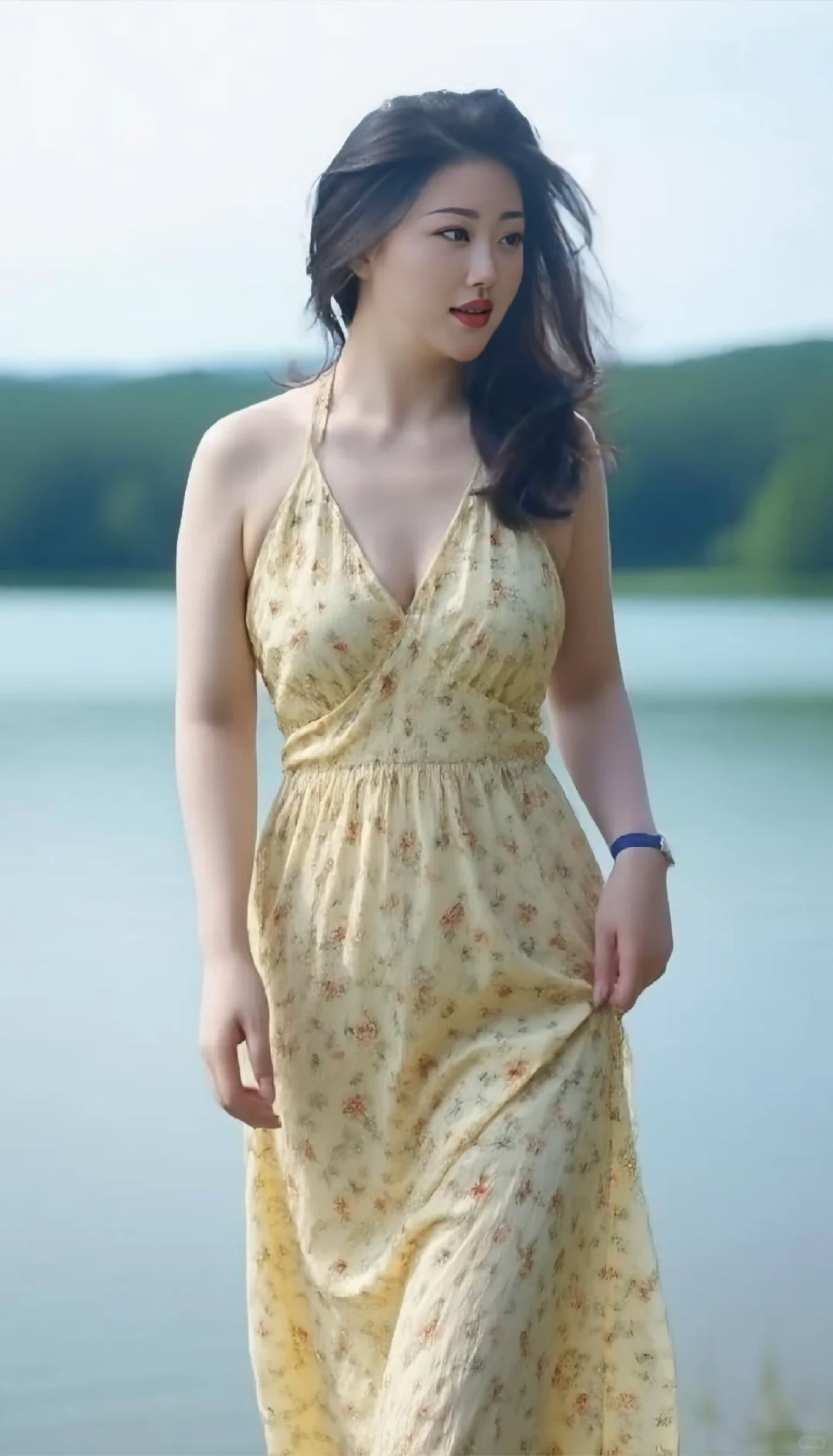 天蓝水蓝人也蓝～💙💙💙