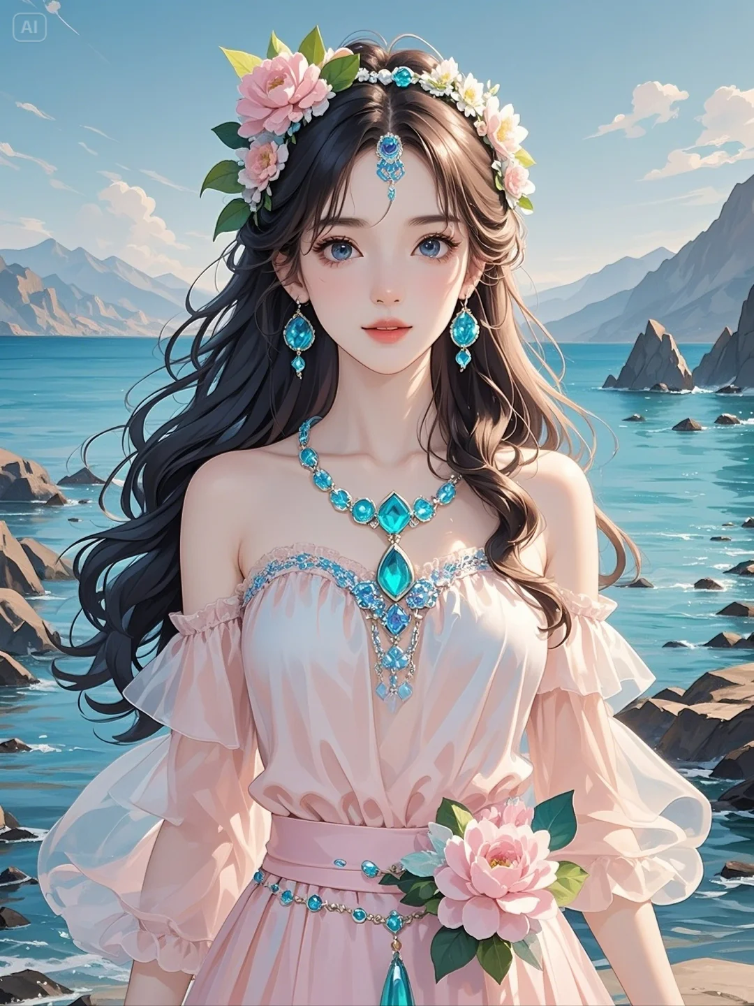 邂逅春日花仙子，美到心巴上啦Ai第286幅