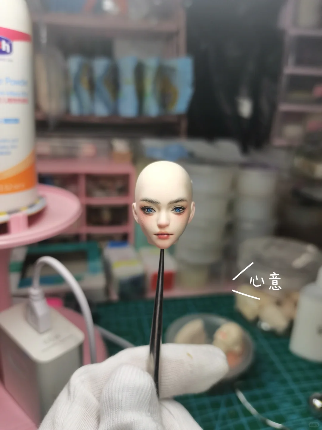 脸模英子‖心意 对比图