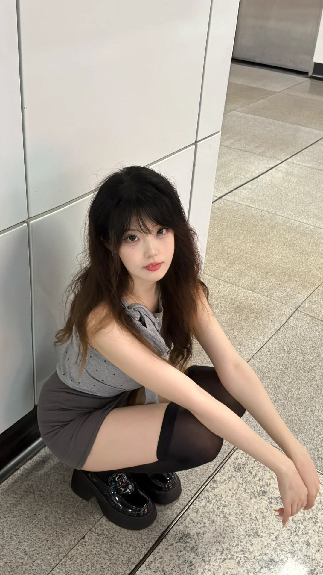 长筒袜配包臀裙超级辣🥵
