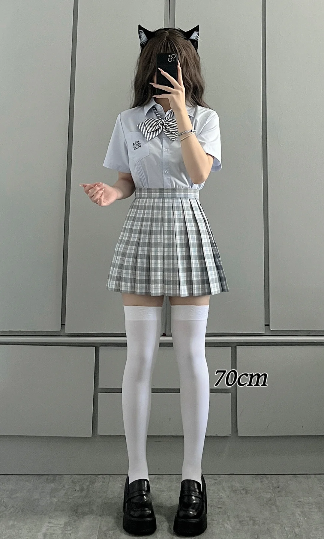 165不同长度袜子对比^ฅ