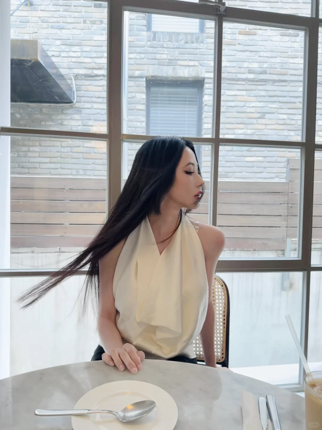 姐的这头纯天然黑长直简直让韩女羡慕疯了