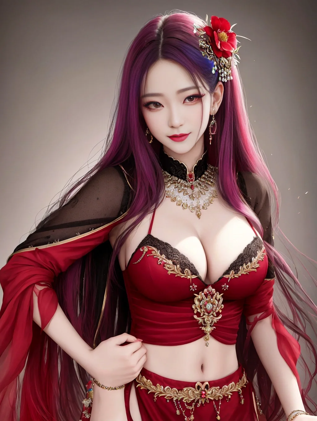 花妖美女