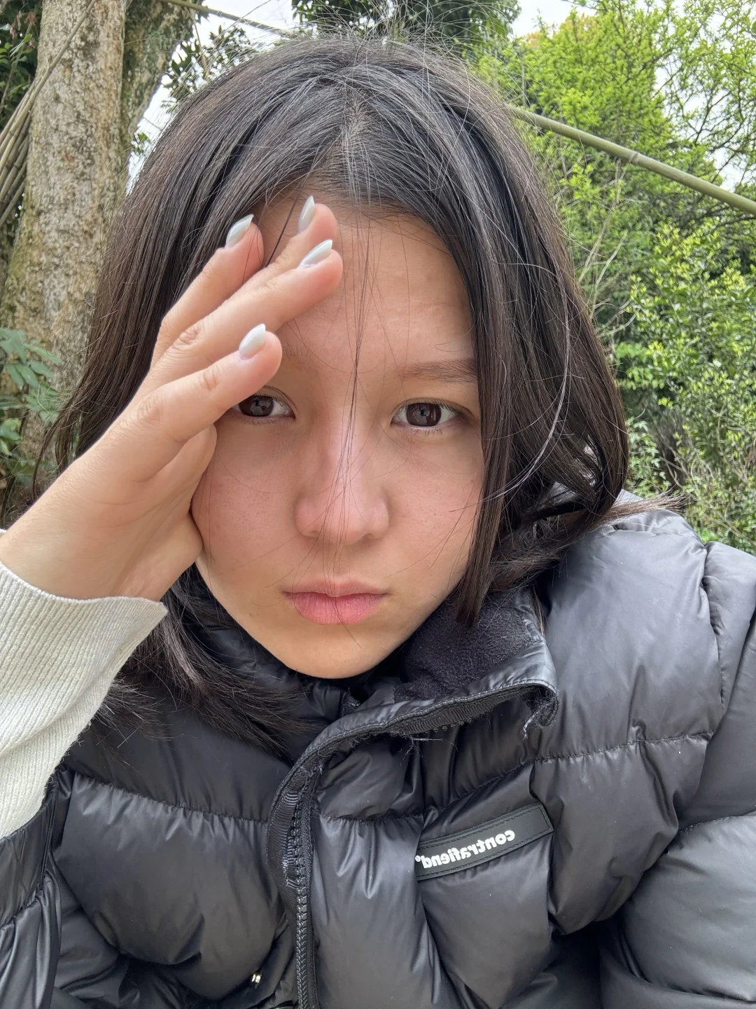 我靠 素颜美成这样