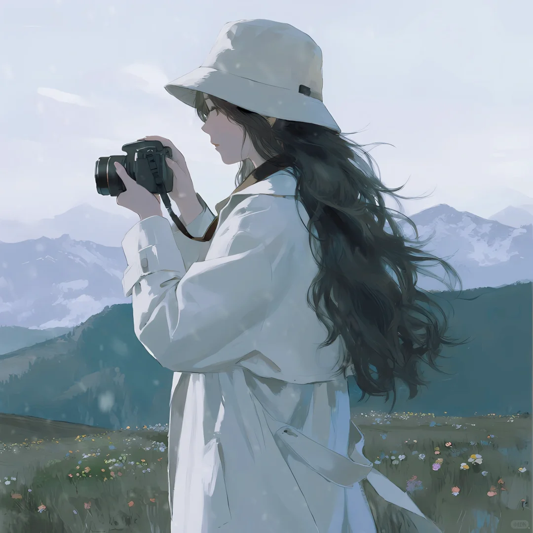 清冷女生氛围感头像