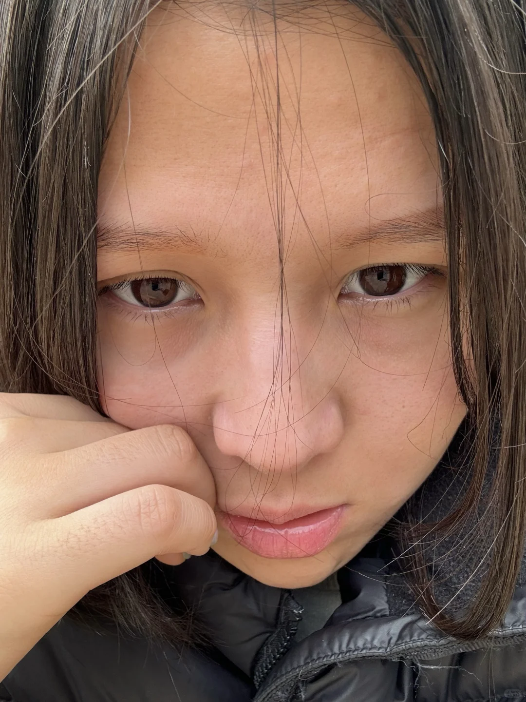 我靠 素颜美成这样