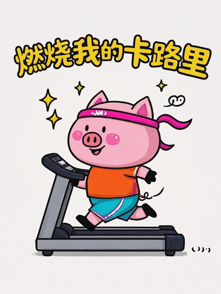 🐷运动减肥了👀效果怎么样