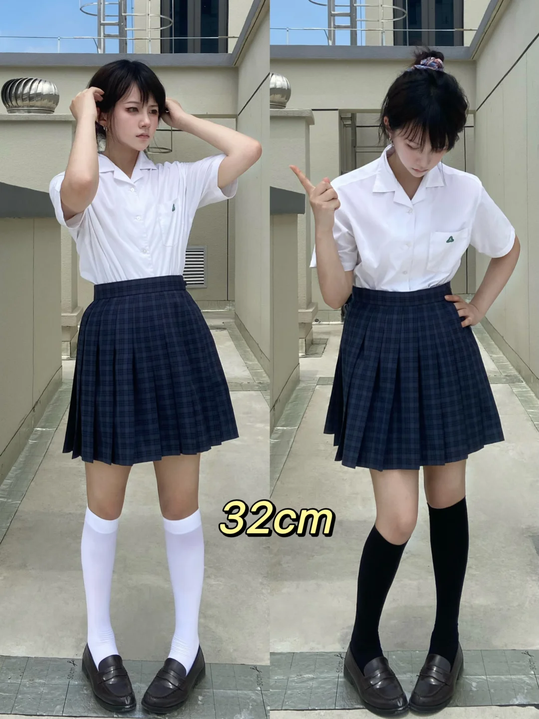157/96 小个子jk压力袜参考