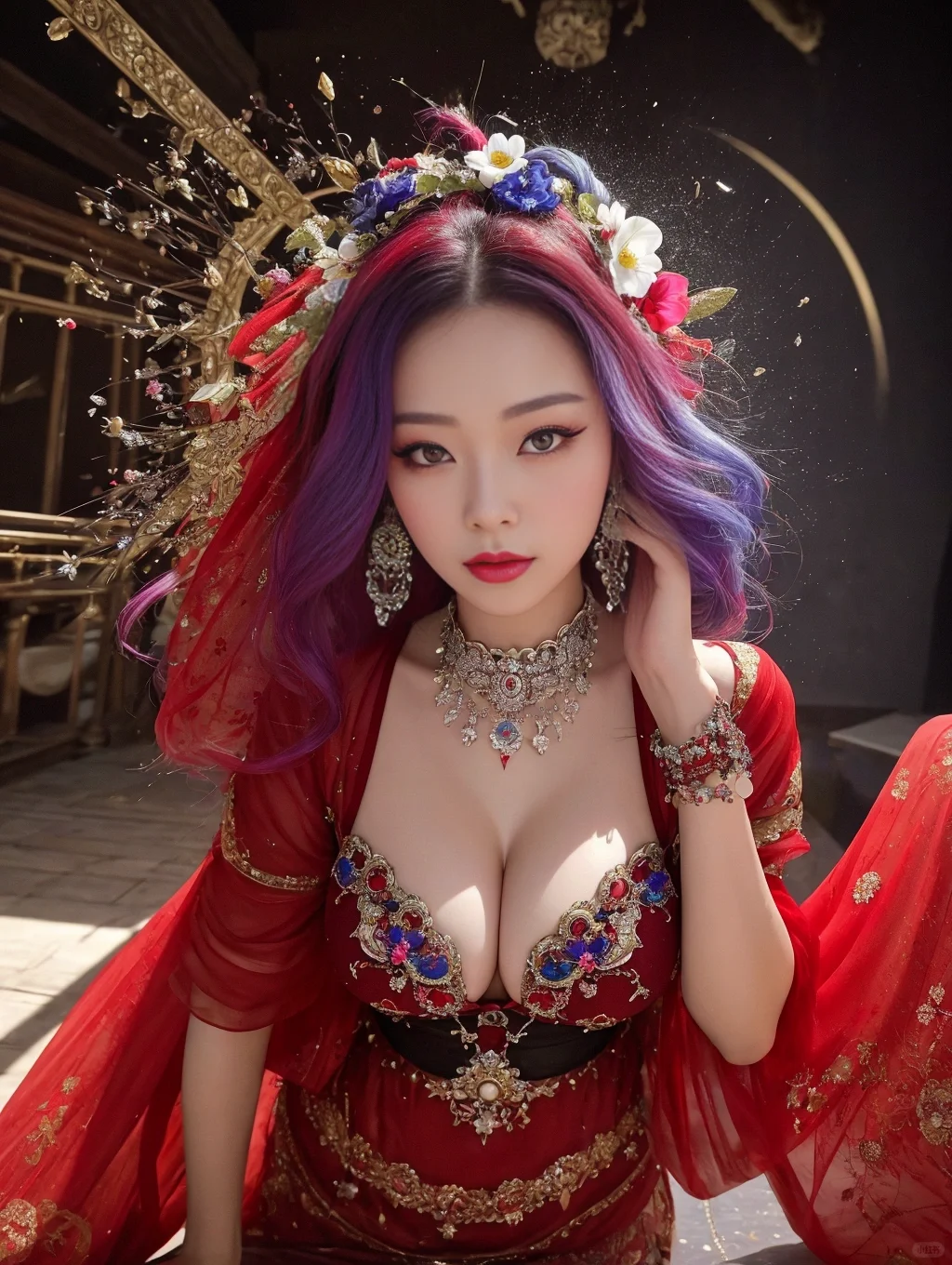 花妖美女