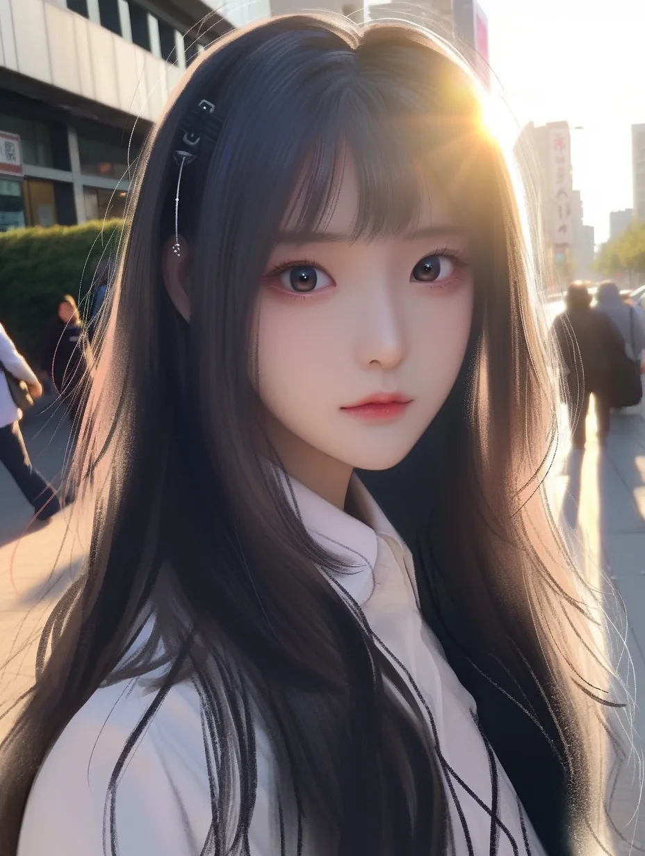 甜美小女生