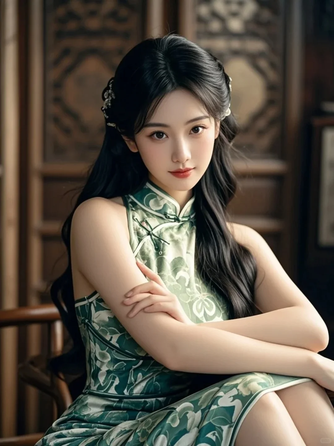 中式国风少女、美到窒息、谁不爱？