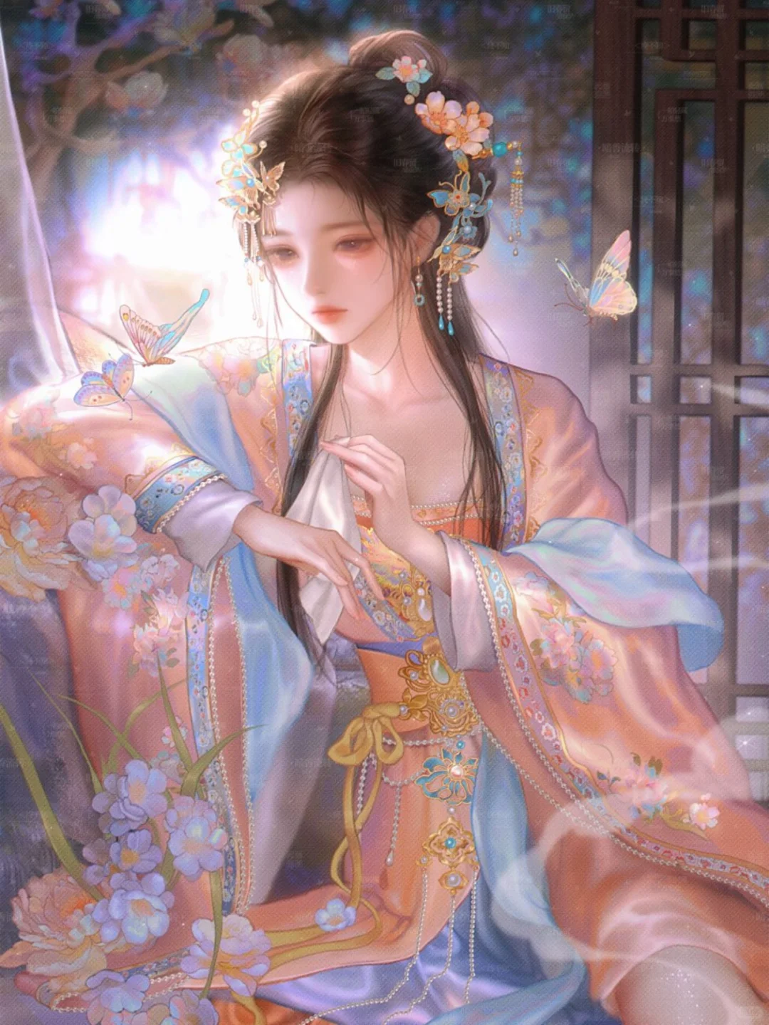 古韵仙子降临！古风佳人入画来|今日宜