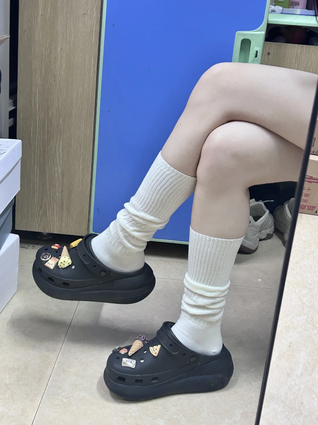 一些我喜欢的小腿袜合集