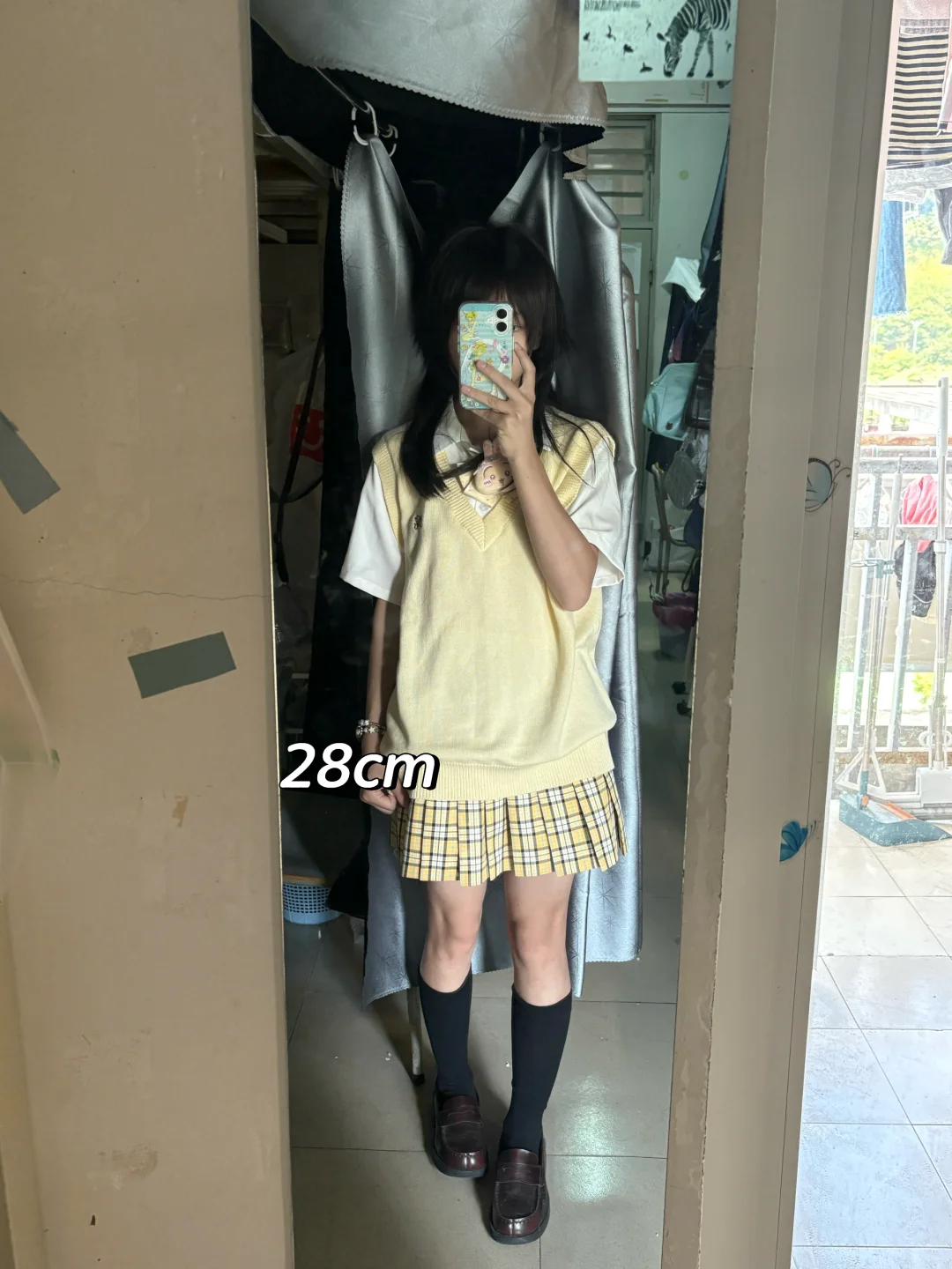 152/40jk袜子不同长度显瘦对比