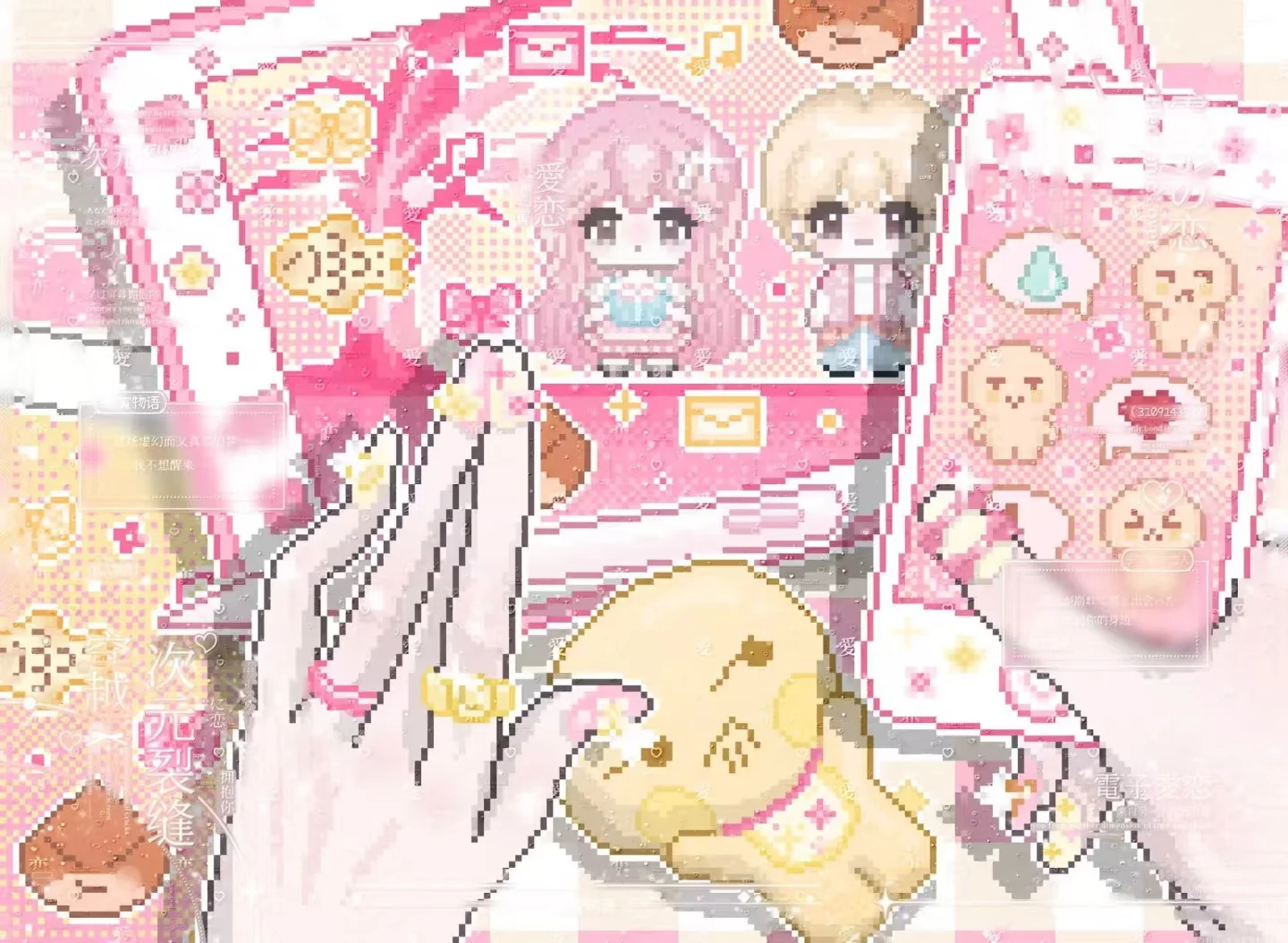 古早像素壁纸！🎀